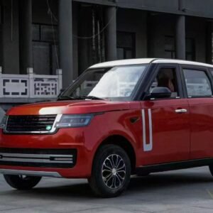 China Land Rover Range Rover new energy electric vehicle Right-hand drive red version